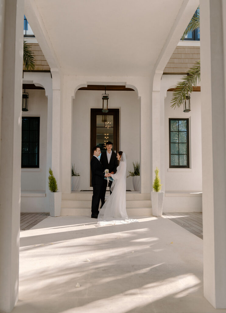 Intimate Rosemary Beach Florida Wedding in 30A