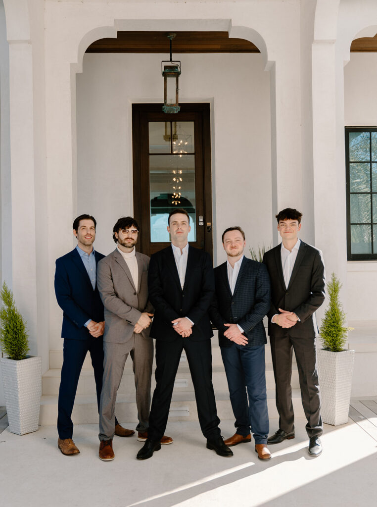 Small beachfront wedding ceremony at Alys Beach, a beautiful 30A wedding venue