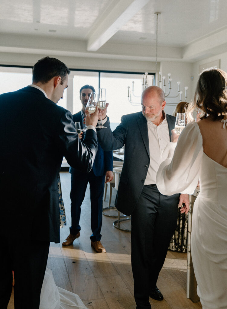 Emotional family moments during an intimate Alys Beach wedding