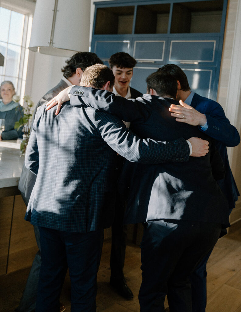 Emotional family moments during an intimate Alys Beach wedding