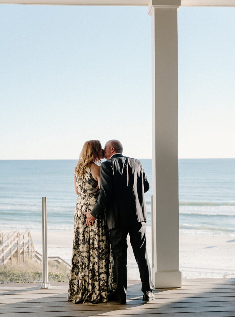 Emotional family moments during an intimate Alys Beach wedding