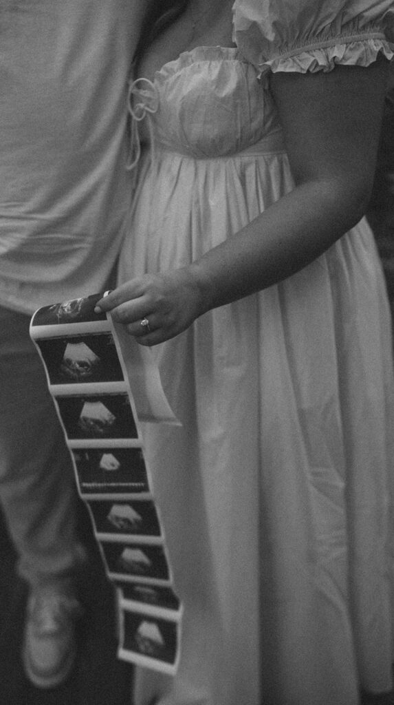 Pregnancy Announcement Photos at Alfred B Maclay Gardens State Park