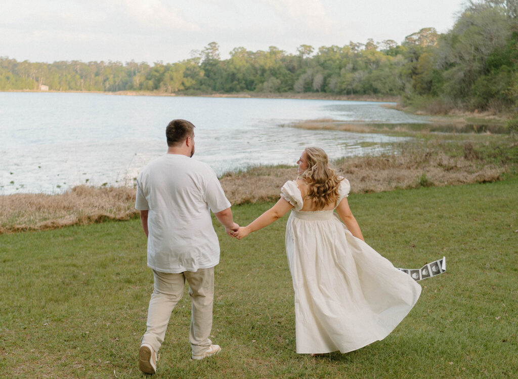 documentary style couples photoshoot with sonogram strip