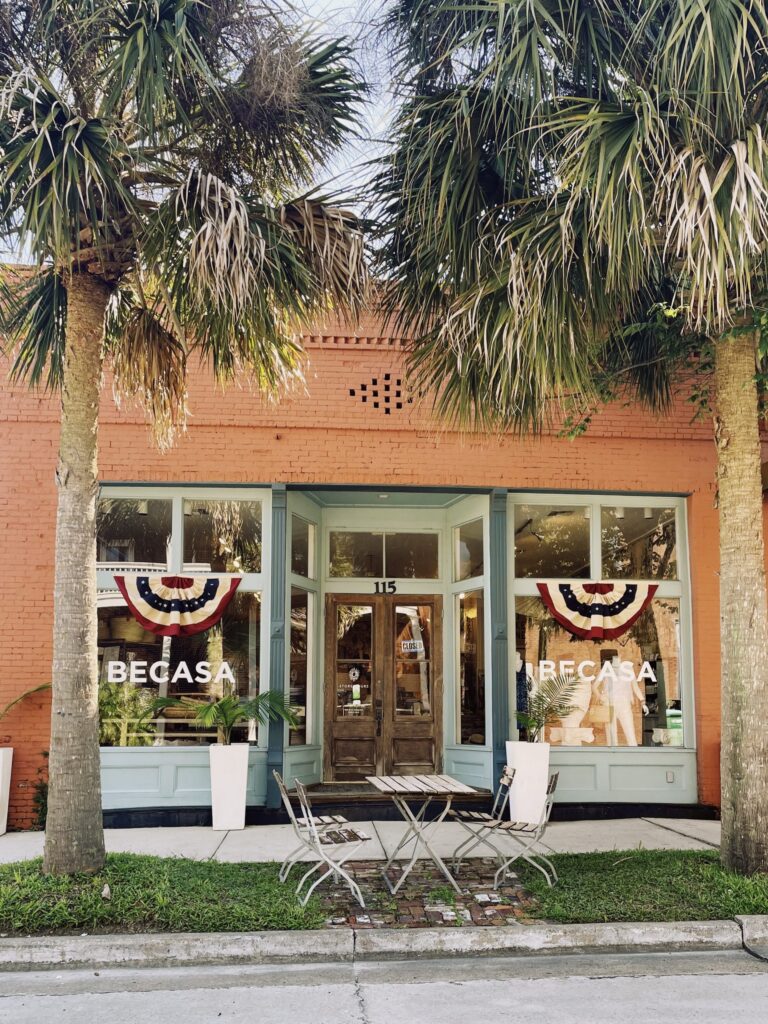 Becasa in Apalachicola. 