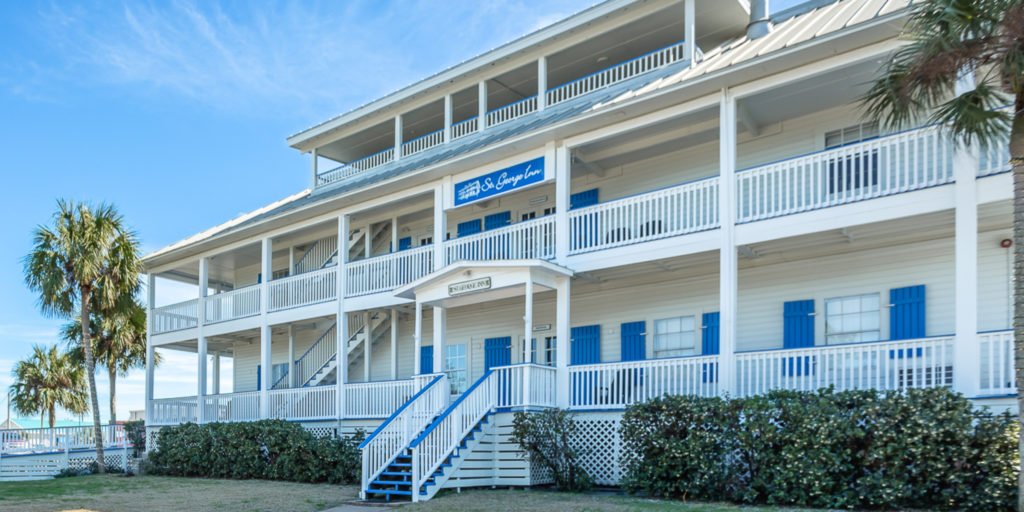 St. George Inn on St. George Island, Florida.