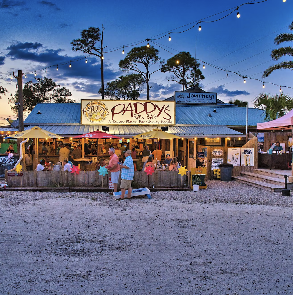 Restaurant on St. George Island.
